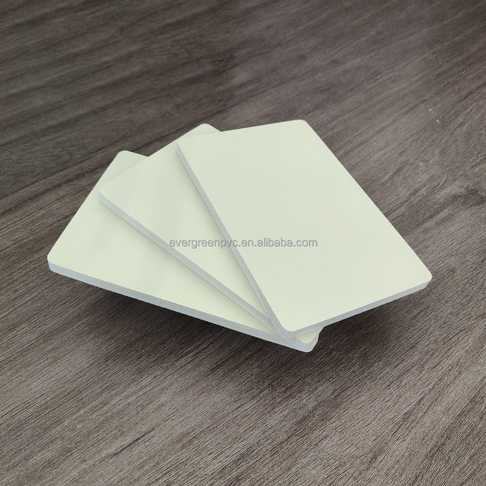 Factory Wholesale Furniture Material Price 4x8ft Rigid Plastic PVC Board 2 3 4 5mm White Forex Foam Board Sheet