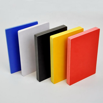 Color PVC Advertising Board Pink High Density Co-Extruded PVC Foam Board Cabinet Board