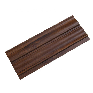 Partition Pvc Bamboo Wall Board Brick Cladding Fluted Decorative Exterior Wpc Wall Panel