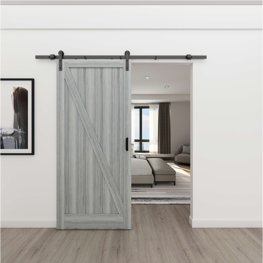 Cheap Bedroom Latest Design Interior White PVC Film Coated MDF Hollow Core Wooden Doors for Rooms