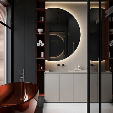 China Factory Wall Hung PVC Cabinet Basin Bathroom Vanity
