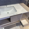 Aluminium Bathroom Sink Shaker Basin Mirror Bathroom Cabinet with Led Light Pvc Bathroom Vanity Cabinet