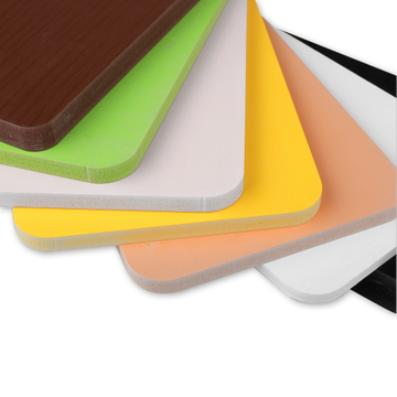 Decor Board Cabinet Hard Surface Glossy White Black 18mm Pvc Board Celuka Price
