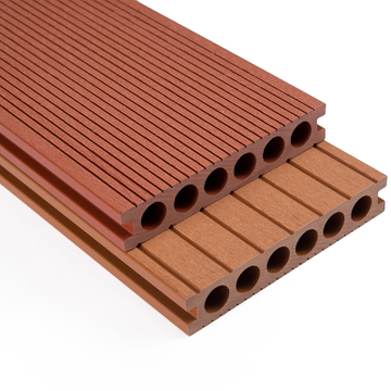 Outdoor 3D Composite Wood Grain Plancher Floor Deck WPC Ground Engineered PVC Decking