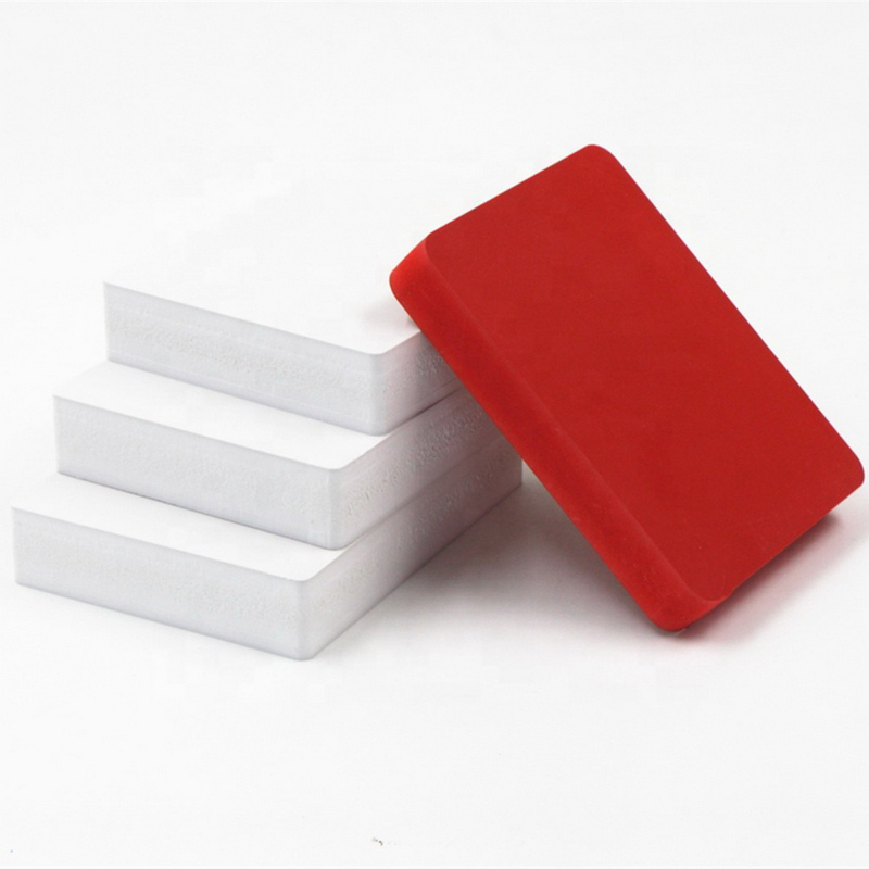 1220x2440mm Partition Sheet Solid Wpc Sheet Plastic Foam Board 8mm Protective Wallboard