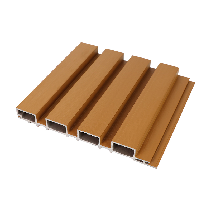WPC PVC Cladding Boards Wpc Wall Cladding Exterior New Material Wpc Slatted Cladding 3.6m