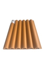2023 Hot Partition Pvc Bamboo Wall Board Brick Cladding Fluted Decorative Exterior Wpc Wall Panel