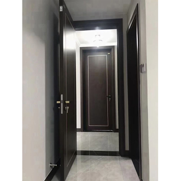 Professional Manufacturer Plain PVC Interior Mdf Wood Door Designs Bathroom Toilet Door