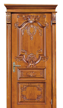 Price Pvc Film Laminated Extrusion Wpc Hollow Door Wpc Door for Houses Interior