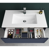 Luxury Classic Basin Lighting Mirror Toilet Furniture Pvc Plywood Set Small Bathroom Cabinet with Sink