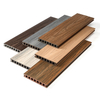 Outdoor Waterproof Ground Area Bamboo Wood Pvc Composite Decking Wpc Hollow Pe Decking