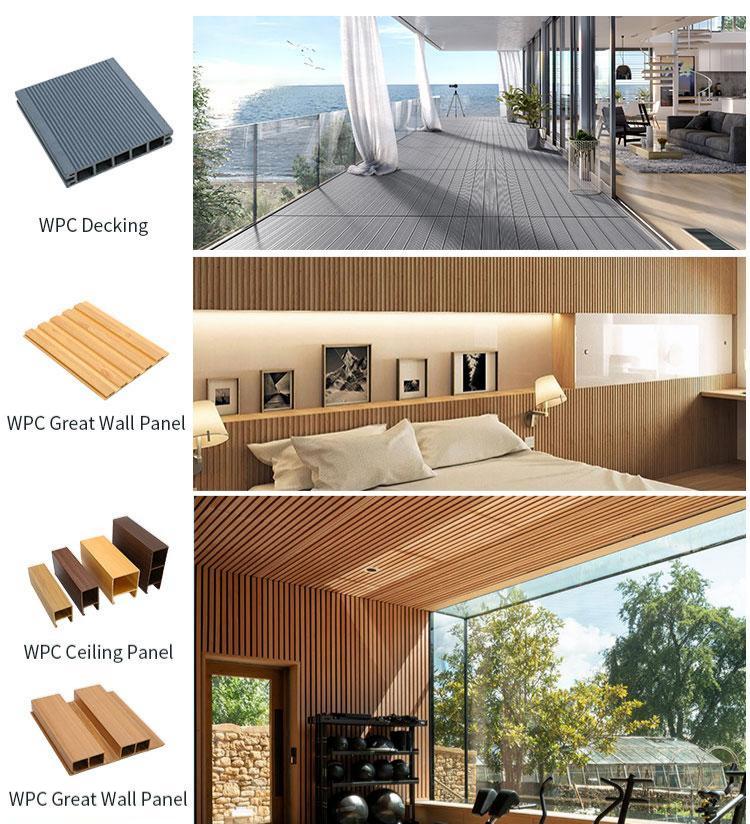 2022 New Generation Sunproof Outdoor PVC Composite Decking No Gap Flooring Terrace Deck