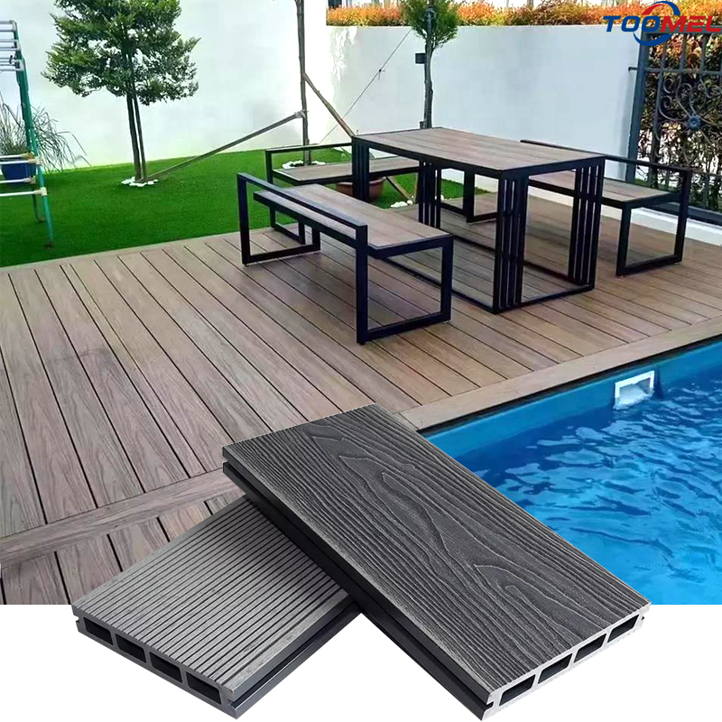 Panelling 3d Wpc Fence Pe Decking Floor Board Wpc Wall Panel WPC Wood Plastic Composite PVC Flooring Outdoor Garden Decking