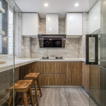 Small Kitchen Cabinets Mini Kitchen Units High Glossy Kitchenette Design