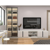 Storage Wardrobe Wood Wooden Clothes Bedroom 2 Door Mirror Sliding Wardrobe White Home Furniture Flat Pack Bedroom Sets Modern