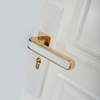 European Style Wooden Metal Doors Black Stainless Steel Hardware Handles Lever Door Handle Lock