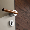 Home Luxury Antique Handle Color Copper Security Wood Door Cylinder Lock