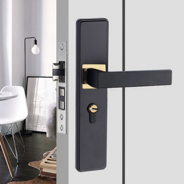Good Quality Low Price European Style Luxury Matte Zinc Alloy Interior Door Lock