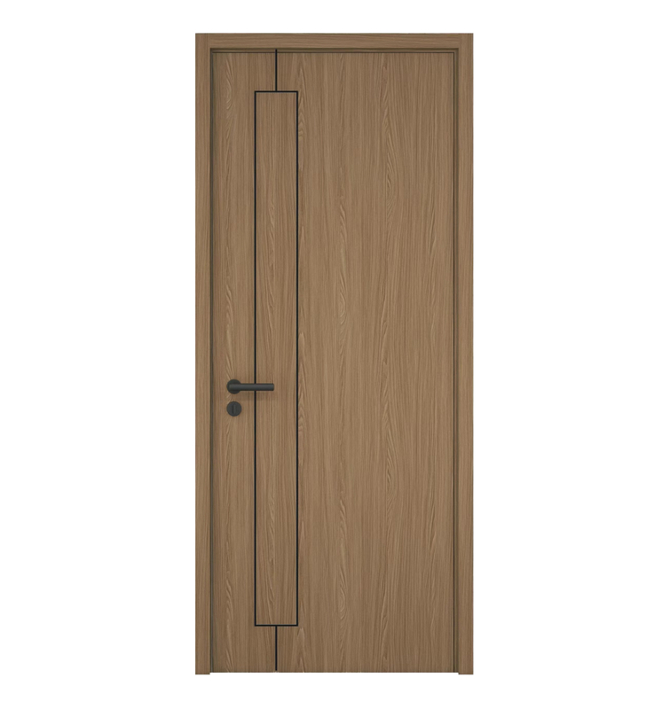 Hot Selling Modern Bedroom Pre Hung Wood Single Primed Solid Core Interior Doors ﻿