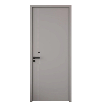 Bedroom Wooden Door Design Waterproof Polish Panel Modern Interior Doors for Houses Interior Wooden Door