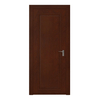 European Luxury House Front Modern Pivot Doors with Long Handle Wooden Entrance Door Modern Villa Main Door