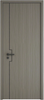 Promotion Commercial Building Apartment House Room Interior PVC Door Flush Series Wood Veneer PVC Wooden Door
