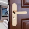 Good Quality Modern Simple Security Anti-Theft Wooden Door Handle Set Lock for Interior Door