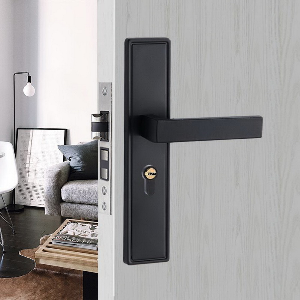 Good Quality Low Price European Style Luxury Matte Zinc Alloy Interior Door Lock